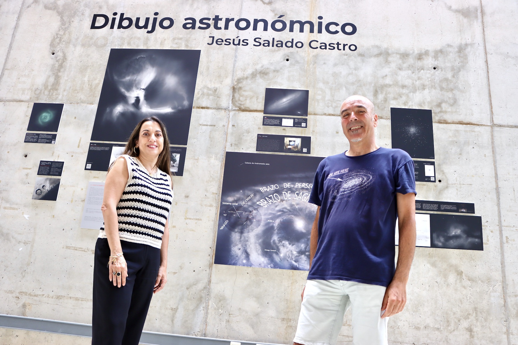 Arte y ciencia confluyen con la Exposición de Dibujo Astronómico de Jesús Salado Castro