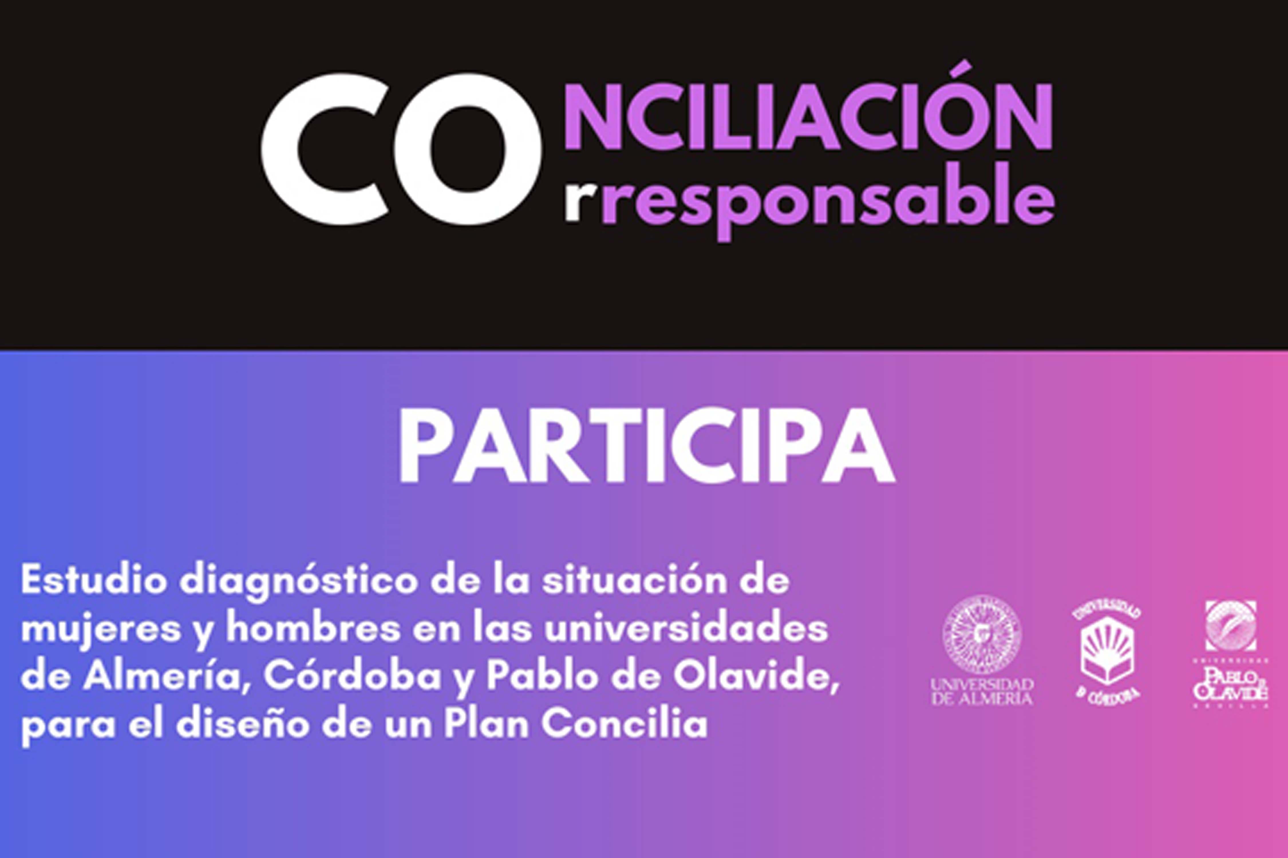 Las universidades de Almería, Córdoba y Pablo de Olavide colaboran en un diagnóstico sobre conciliación y corresponsabilidad universitaria