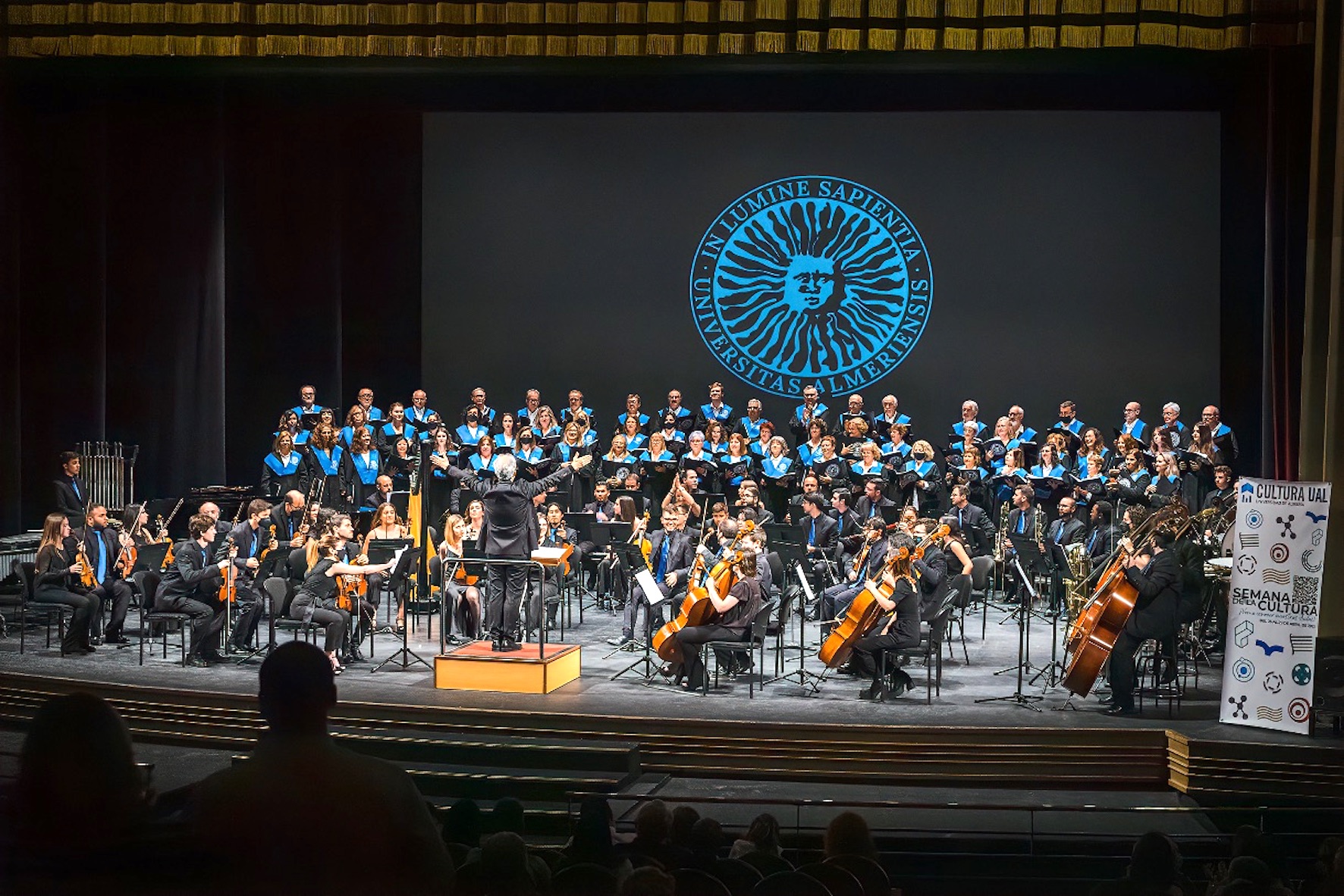 125 intérpretes para el tradicional Concierto de Primavera de la Orquesta y Coro de la Universidad de Almería