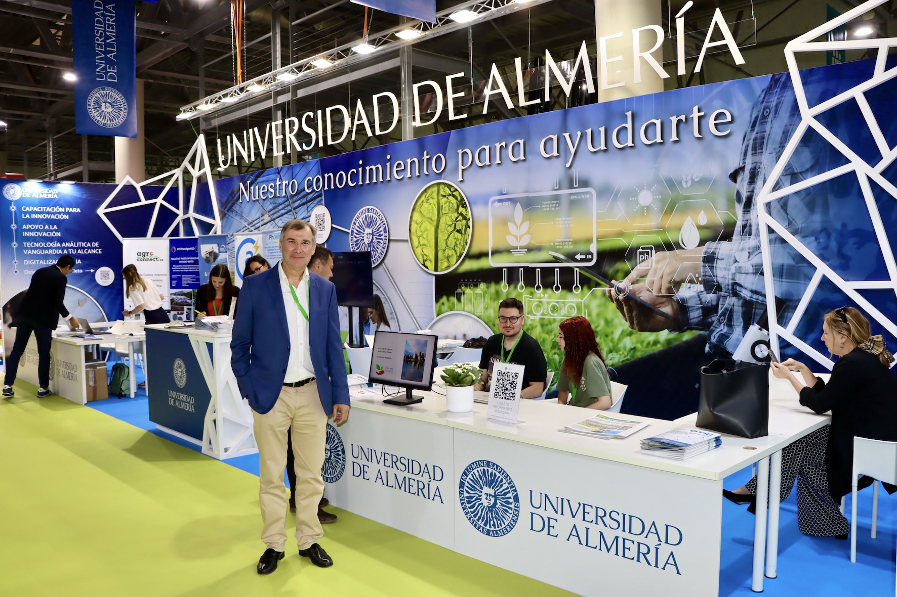 La Universidad de Almería despliega su amplio potencial agronómico ante el sector en la InfoAgro Exhibition 2025