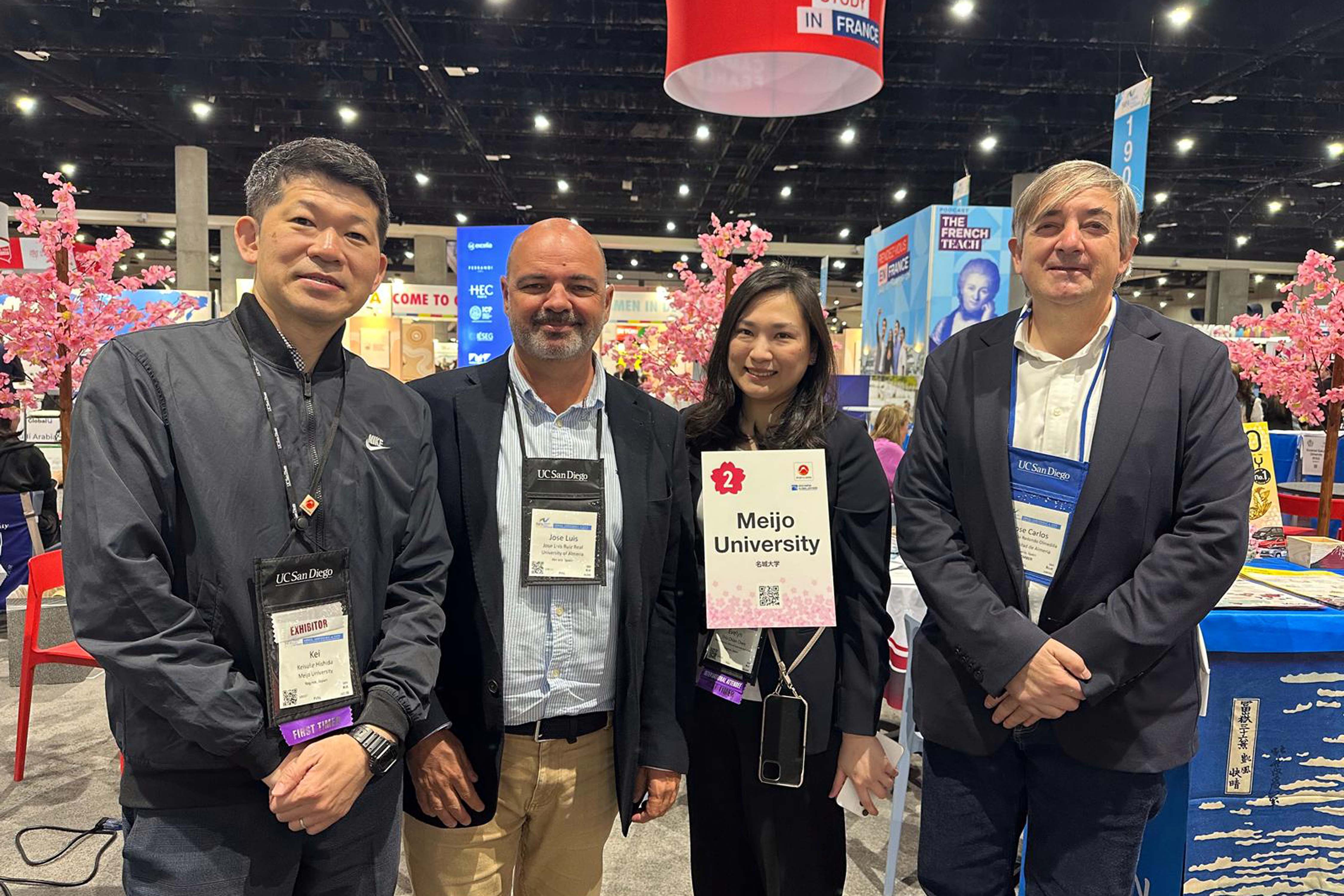 La Universidad de Almería refuerza su presencia internacional en la NAFSA Conference 2025 en San Diego