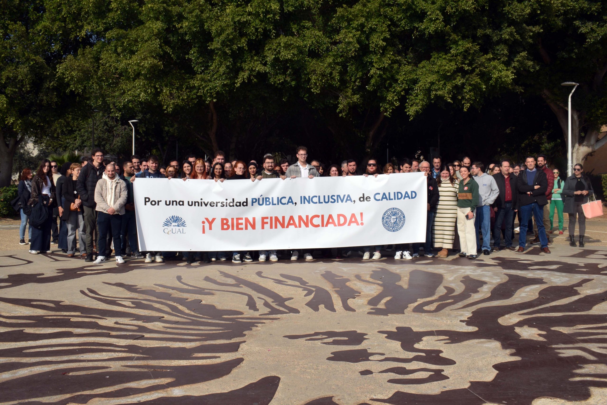 El estudiantado de la UAL se moviliza contra la infrafinanciación y su exclusión en la redacción de la Ley Universitaria Andaluza