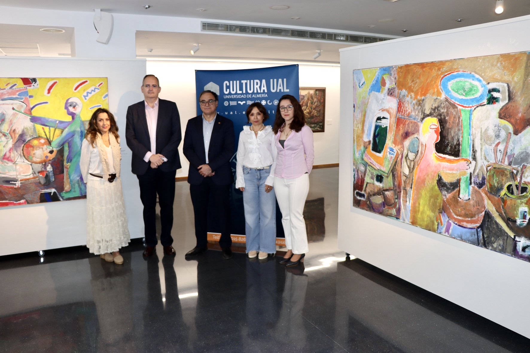 La UAL pone en valor su patrimonio pictórico y lo comparte con la sociedad a través de una exposición