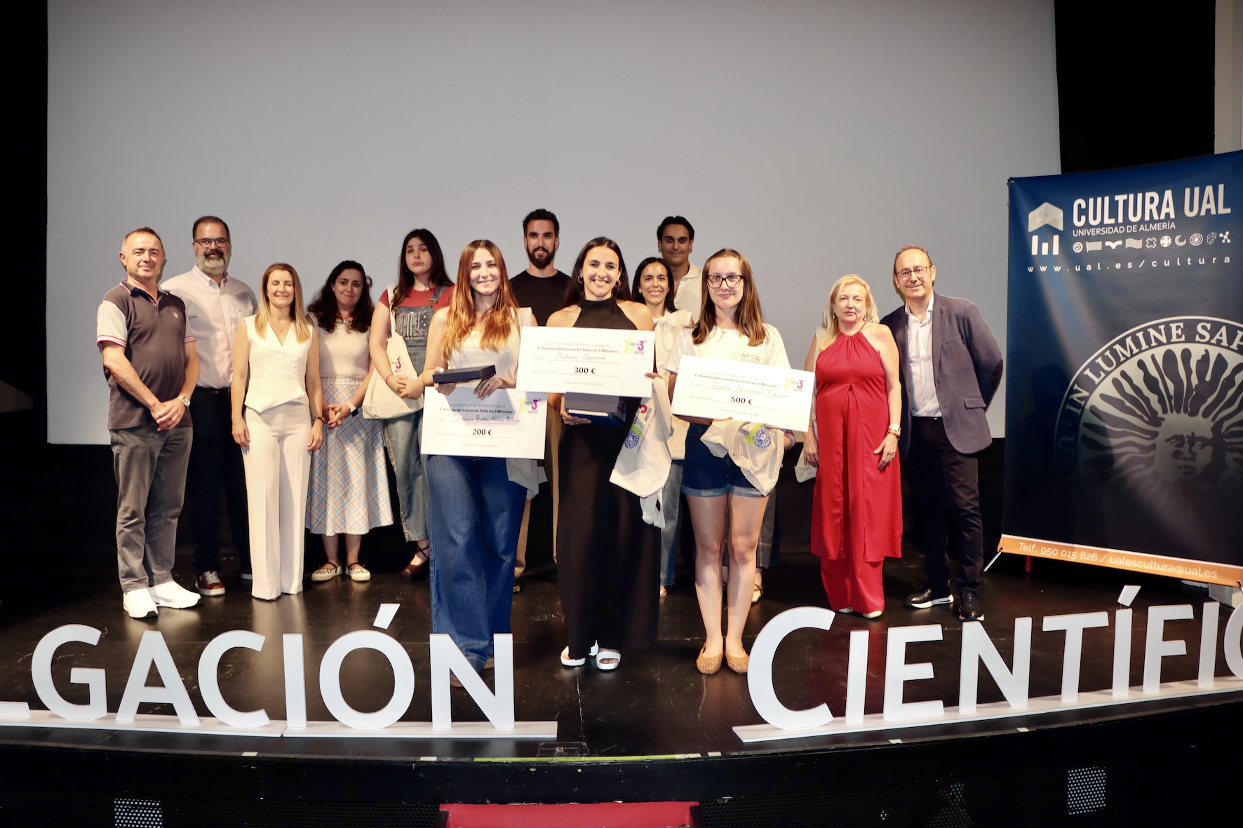 ‘Tesis en 3 minutos’ de la UAL completa su primer lustro con otra apasionante final ganada por Lucía Fernández